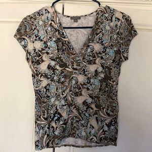 Ann Taylor Petite/Medium Cap sleeve top